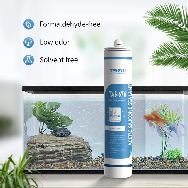 weatherproof anti-fungal aquarium acetic silicone sealant for sealing glass