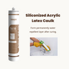 High Performance Non-Sag Siliconized Acrylic Latex Caulk