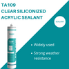 High Bonding Capacity Clear Siliconized Acrylic Sealant