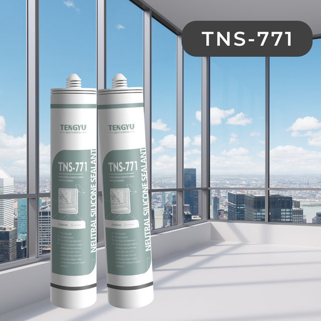 Attractive Clear Neutral Silicone Sealant for Windows And Doors Installation