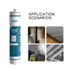 Acrylic Sealant with Non Corrosive Towards Metals