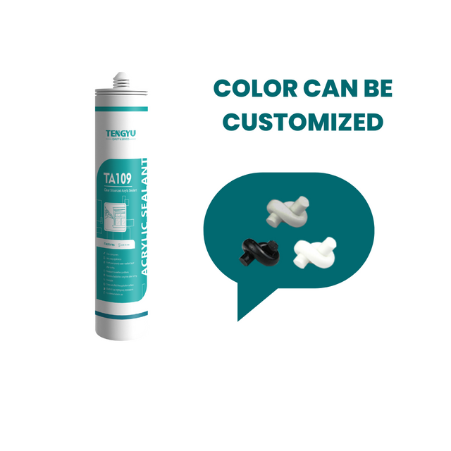 High Bonding Capacity Clear Siliconized Acrylic Sealant