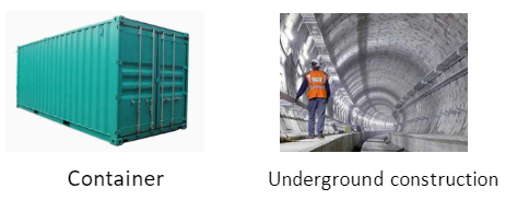 container,underground construction