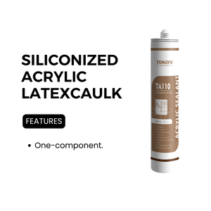 High Performance Non-Sag Siliconized Acrylic Latex Caulk