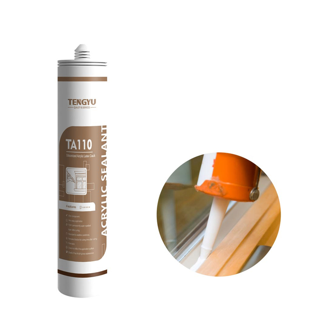 High Performance Non-Sag Siliconized Acrylic Latex Caulk
