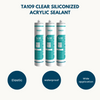 High Bonding Capacity Clear Siliconized Acrylic Sealant