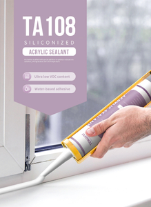Siliconized Structure Siliconized Acrylic Sealant for All Porous Surfaces 