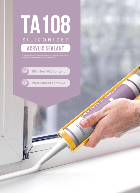 Siliconized Structure Siliconized Acrylic Sealant for All Porous Surfaces 