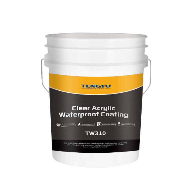 TW310 Eco-friendly Clear Acrylic Waterproof Coating