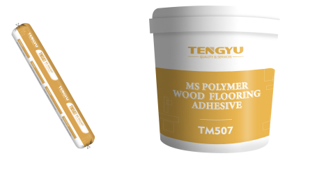 Good Sound Prooﬁng MS Polymer Wood Flooring Adhesive