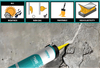 Exceptional Bonding And Sealing Properities Construction Polyurethane Sealant Sikabonding 