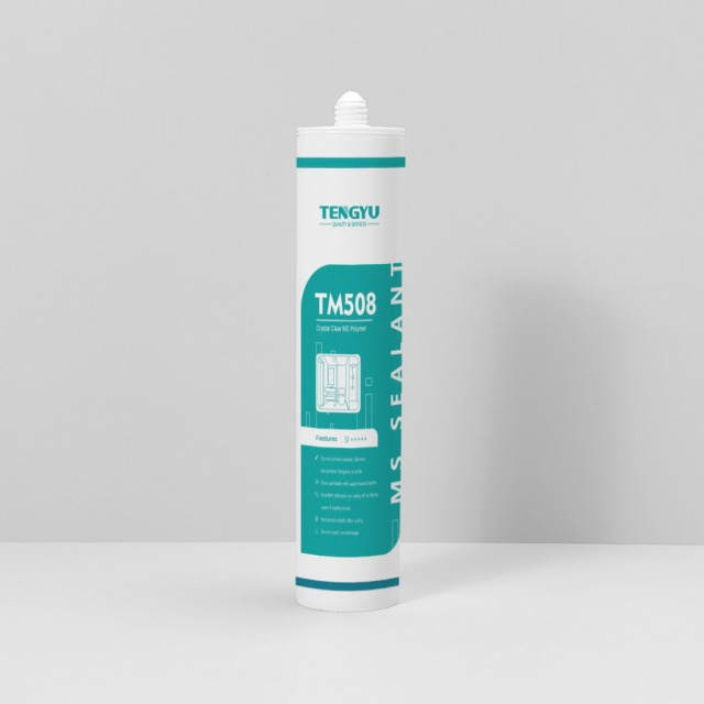 TM508 Multi Purpose Crystal Clear MS Polymer Adhesive Sealant