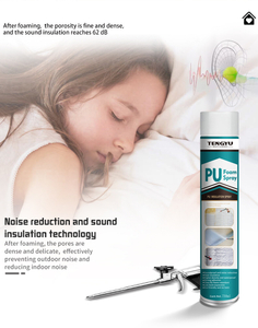 High Hardness Construction Waterproof 750ml Fireproof Insulation Polyurethane Foam Adhesive