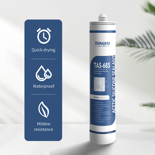 Fast Curing Acetic Silicone Sealant with Excellent Wateproof And Mold Proof 