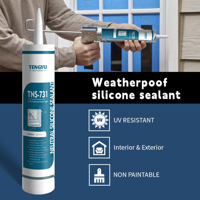 Neutral Weather Resistant Adhesive Silicone Sealant 