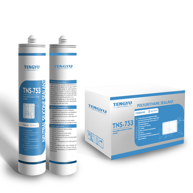 High Performance GP Kitchen Waterproof Adhesive Anti Mildew Neutral Silicone Sealant