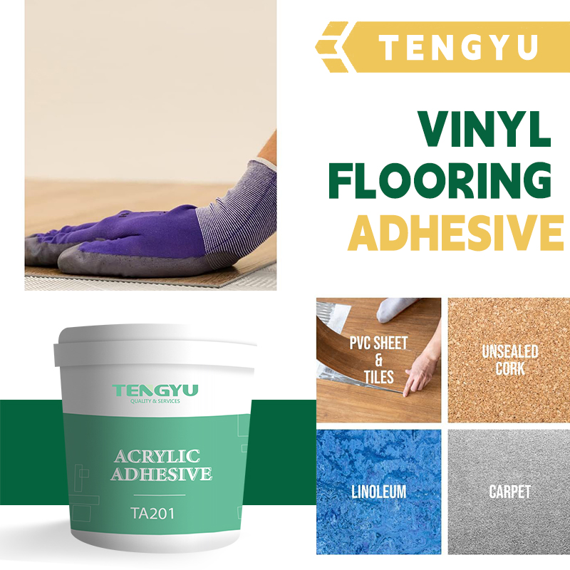 Acrylic Vinyl Flooring Adhesive for Commercial Projects – Supplier & Specs