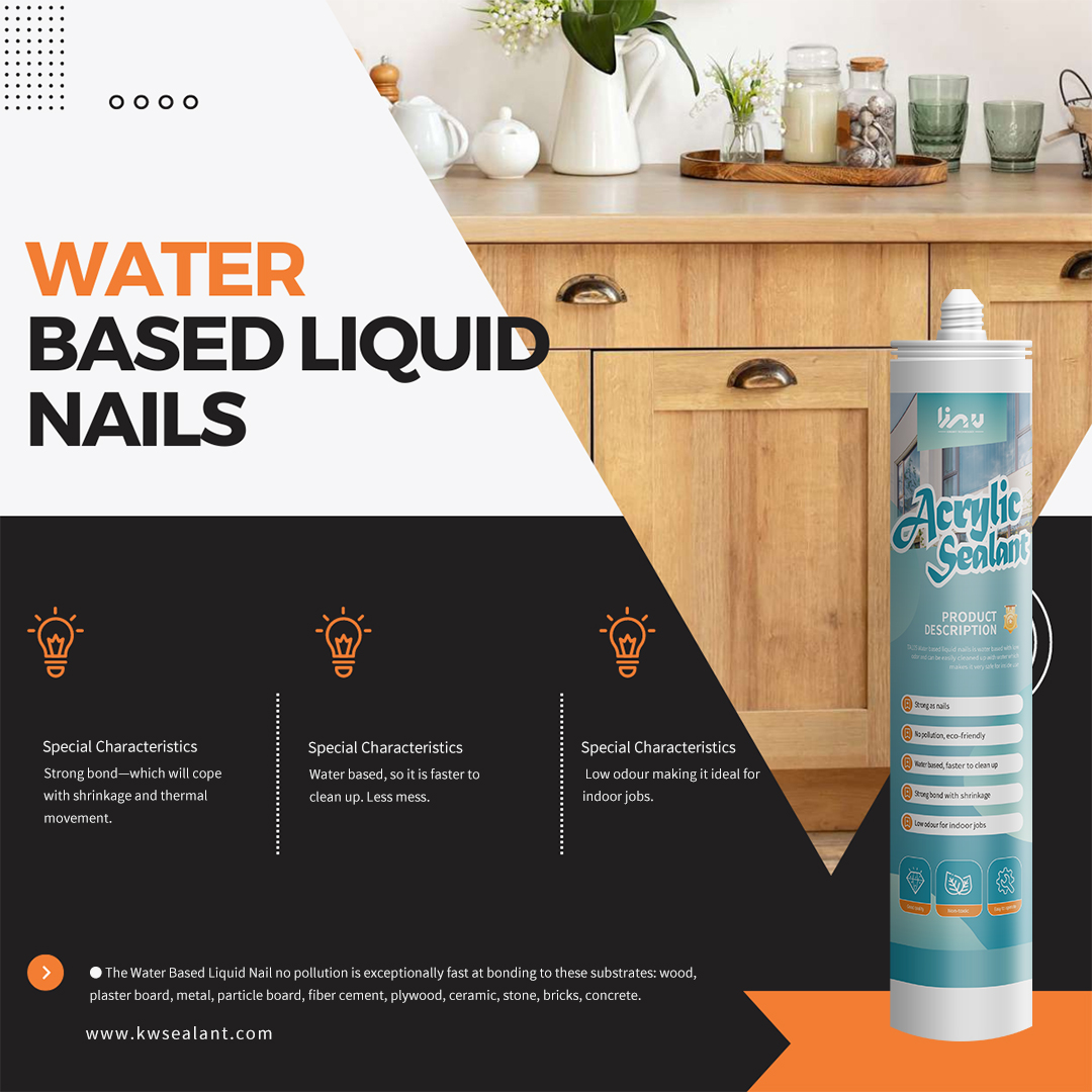 How To Applying Water Based Liquid Nails for Stronger Bonds？