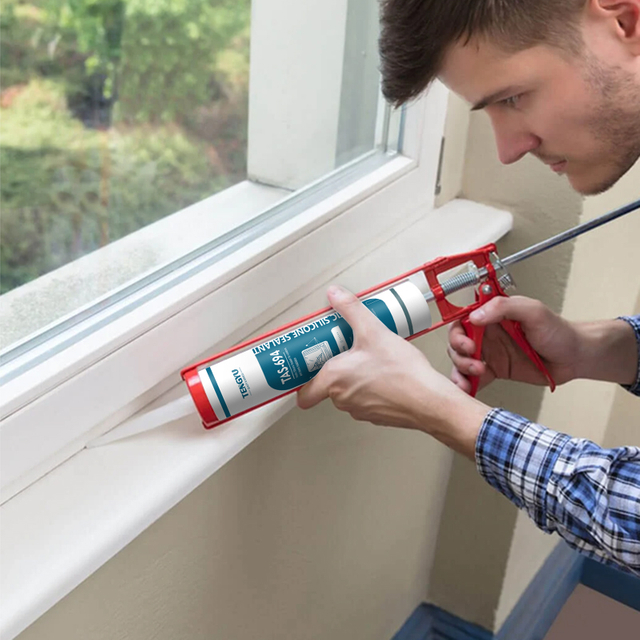 Excellent Adhesion Acetic Silicone Sealant for Windows And Doors Installation
