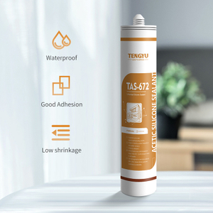 Fast Drying GP Gap Filler Acetic Silicone Sealant for Window Door 