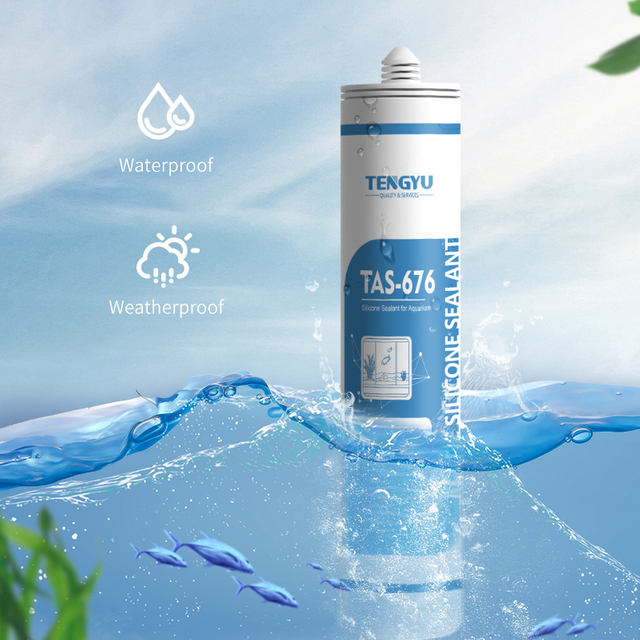 Quick Drying Acetoxy Acid Rtv Clear Waterproof Silicone Sealant for Fish Tank