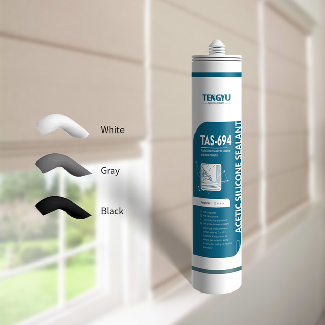 Excellent Adhesion Acetic Silicone Sealant for Windows And Doors Installation