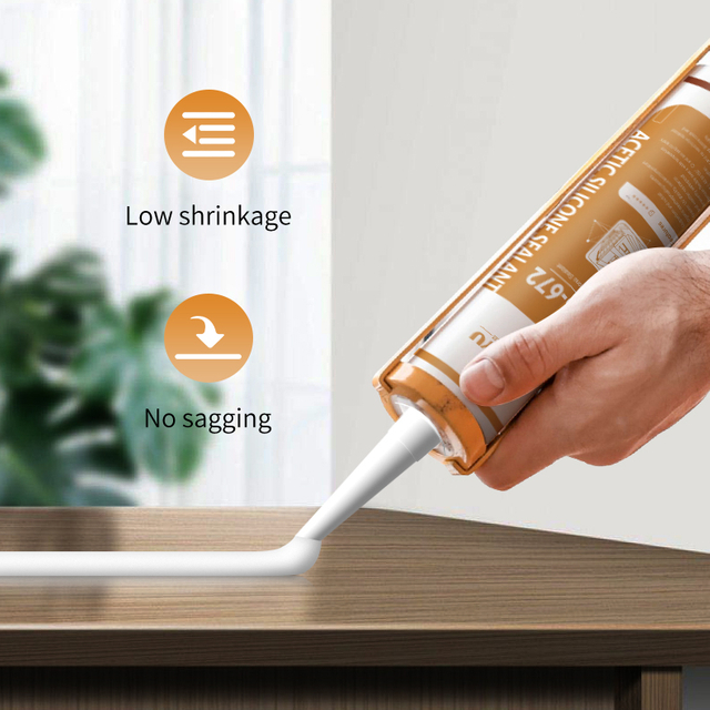 Universal GP RTV Acetic Silicone Sealant Waterproof For Construction