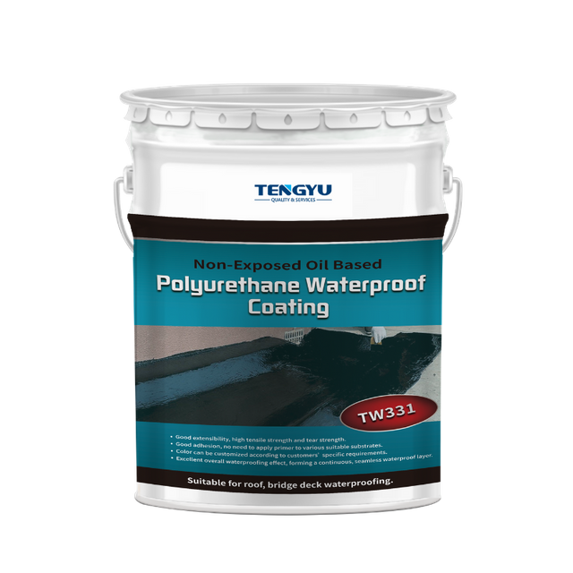 TW331 Non-Exposed Oil Based Polyurethane Waterproof Coating