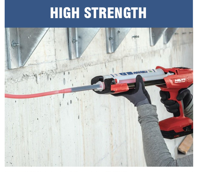 High Bond Strength Fast Setting 3:1 390ml Injection Chemical Anchoring Adhesive for Steel Bar