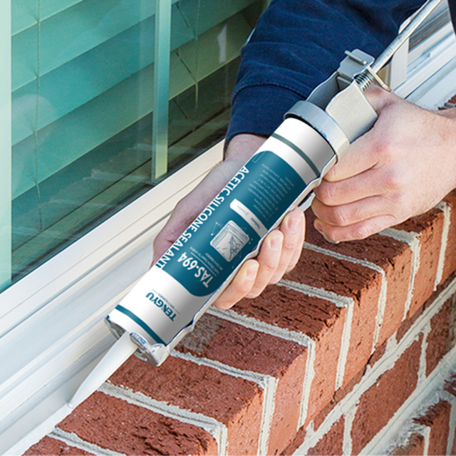 Waterproof Acetic Glass Silicone For Window And Door
