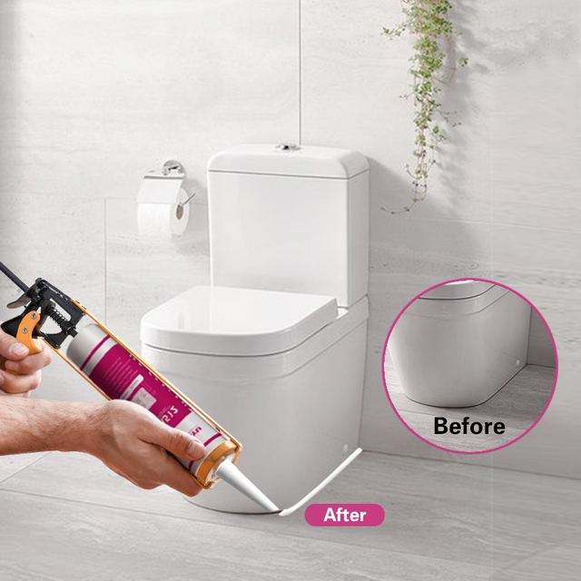 Bathroom And Kitchen Mildewproof Hybrid Polymer Sealant for Home Decoration