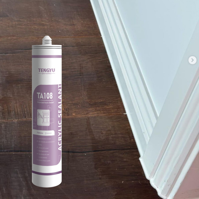 Waterproof Acrylic Sealant Silicone Clear Environmental Friendly Sealant For Caulking