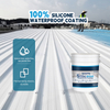 TW320 100% Silicone Waterproof Coating for Roof, Basement
