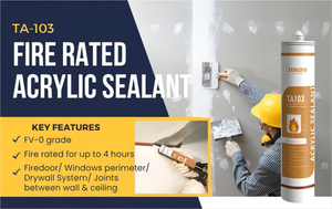 Professional Manufacture Fire Rated Caulk Fireproof Acrylic Sealant