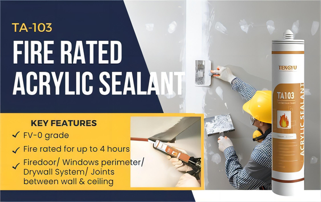 Professional Fire Stop Water Based Neutral Sealant Manufacturer 