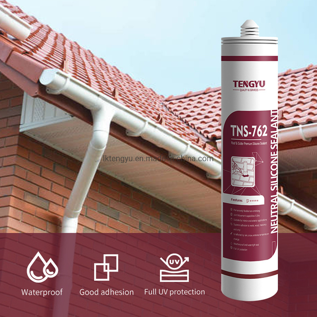 Ensure A Tight Seal Against Leaks Professional Grase Roof And Gutter Silicone Sealant 
