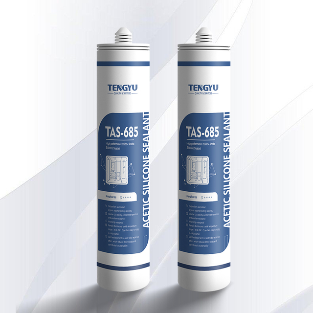 Weatherproof Anti Mildew Acetic Silicone Sealant for Kitchen & Bathroom