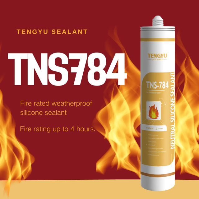 High Quality Fire Rated Strong Durability No Slump Wide Range Application Silicone Sealant
