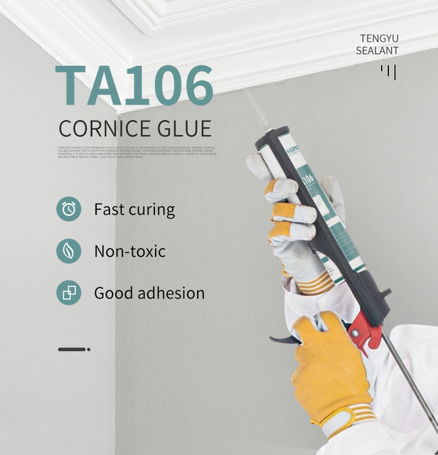 TA106 Cornice Glue | Acrylic Water Based Sealant 