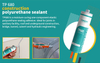 Exceptional Bonding And Sealing Properities Construction Polyurethane Sealant Sikabonding 
