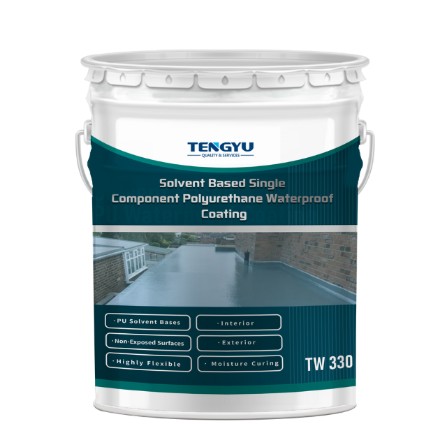 TW330 Solvent Based Polyurethane Waterproof Coating