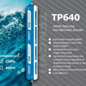  Single Component Good Durability Polyurethane Water-Swelling Sealant 