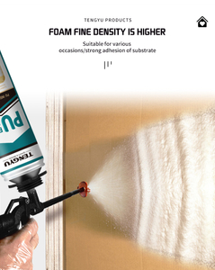 750ml Packing Bottle Wall Heat Insulation Heat Resistant Pu Foam Spray
