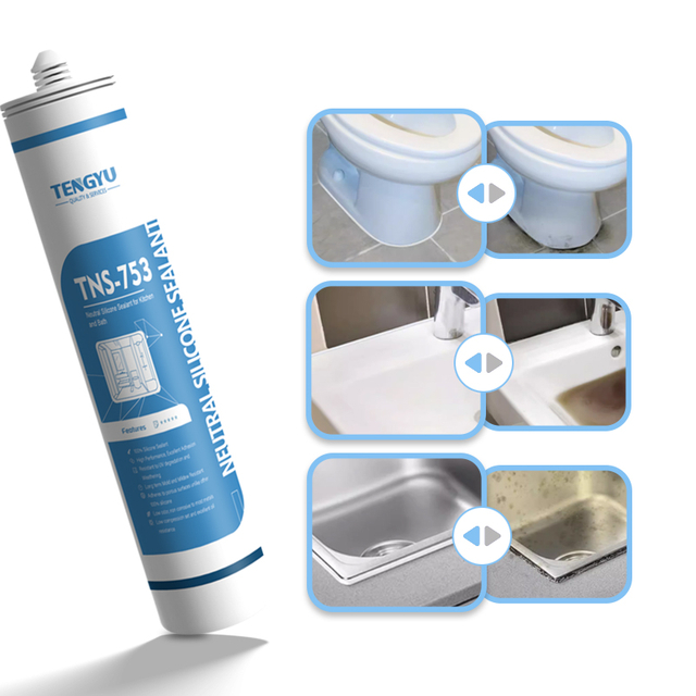  Grade 0 Mildew Resistant 100% Waterproof Bathroom Silicone Sealant Supplier
