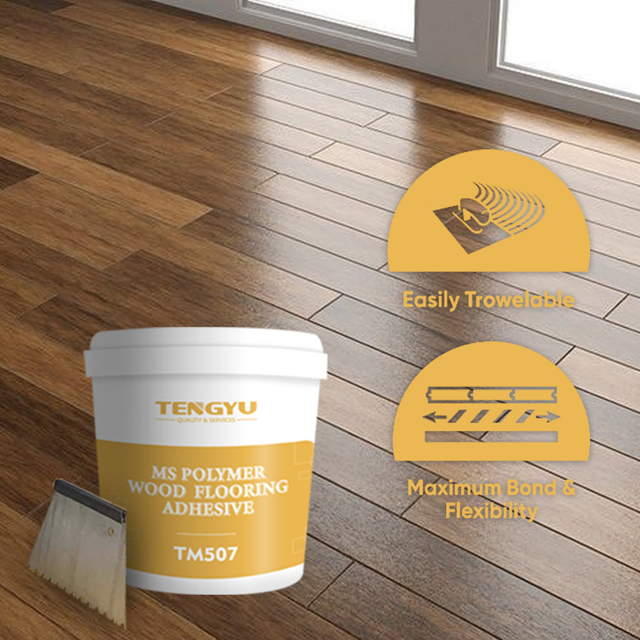 One Part Modified Silane Based Flexible Wood Flooring Adhesive
