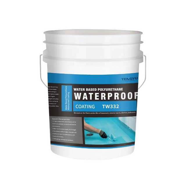 TW332 Water Based Polyurethane Waterproof Coating