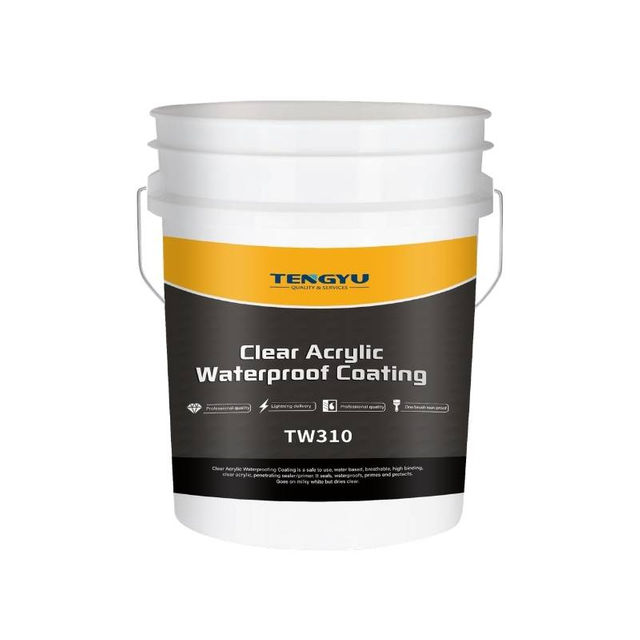 TW310 Eco-friendly Clear Acrylic Waterproof Coating